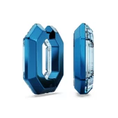 5696038 Swarovski Küpe Lucent:Pe Mn Hoop Blu/Alu - 1