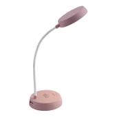 Şarjlı Akrobat 360° Masa Üstü Lamba 3 Kademe Dokunmatik Çalışma Okuma Işığı Gece Lambası Soft Işık thumbnail 7