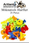 Mıknatıslı Harfler 26 Parça 1 Paket Bubu Manyetik Harfler Okul Öncesi Eğitim Harfleri Öğrenme - 1