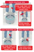SMARTER AQUA MAX TEMİZ & KİRLİ SUYU AYIRMA ÖZELLİĞİ ÇİFT KOVA OTOMATİK TEMİZLİK SETİ MOP PASPAS - 7