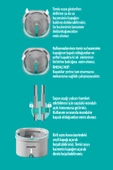SMARTER AQUA MAX TEMİZ & KİRLİ SUYU AYIRMA ÖZELLİĞİ ÇİFT KOVA OTOMATİK TEMİZLİK SETİ MOP PASPAS - 5