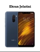 Xiaomi Pocophone F1 Uyumlu Ön Body Şeffaf Ultra Ekran Koruyucu Nano Jelatin thumbnail 1