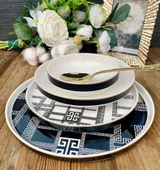 Yemek Takımı Modern Versace 24 Parça 6 Kişilik - 2