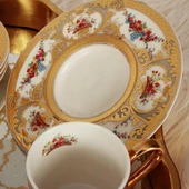 Royking Gold 6 lı Kahve Fincan Takımı MNG 23 - 5