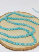 Amazonit Taşı Faset Kesim Dizi 7.5mm (52802) thumbnail 3