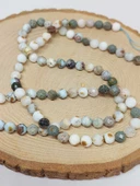 Larimar Taşı Faset Kesim Dizi 7mm (52794) thumbnail 3