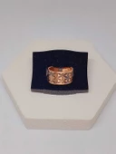 Motifli Bakır Yüzük (Ayarlanabilir) (52786) thumbnail 4