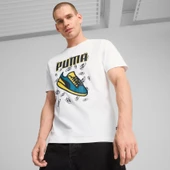 Puma GRAPHICS Sneaker Tee Erkek Kısa Kollu Tişört 68320902 - 5