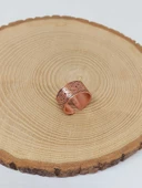 Motifli Bakır Yüzük (Ayarlanabilir) (52784) thumbnail 1