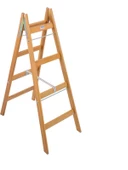 Ahşap Merdiven Katlanır Merdiven 4 Basamaklı Merdiven - 5