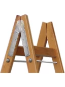 Ahşap Merdiven Katlanır Merdiven 4 Basamaklı Merdiven - 4