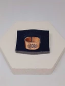 Lotus Sembollü Bakır Yüzük (Ayarlanabilir) (52780) thumbnail 4