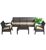 Holiday Hawaii Koltuk Takımı HK-810 Kahverengi - 1