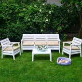 Holiday Hawaii Koltuk Takımı HK-810 Beyaz - 1