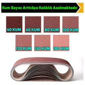 Sonsuz Bant 100 Kum Tank Palet Zımpara Kağıdı 75 x 533 mm (10 ADET) - 4
