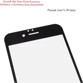 Apple iPhone 6-6S Plus 5D Seramik Tam Kaplayan Ekran Koruyucu Cam - 4
