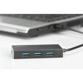 DIGITUS 4port DA-70240-1 USB 3.0 ÇOKLAYICI - 3