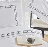 Karaca Home White Colllection Diane Beyaz Çift Kişilik Nakışlı Percale Nevresim Takımı - 5