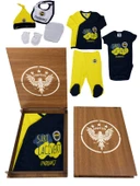 Fenerbahçe Sarı-Lacivert Hastane Çıkışı Ahşap Kutu Hediyeli - 1