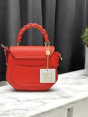 Levidor Özel Renk El Ve Kol Çantası Olarak Tasarlanmış Suni Deri Bayan Omuz Çantası 930174.KRMZ thumbnail 3