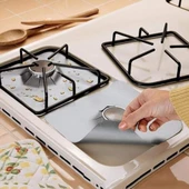 Ocak Koruyucu Alüminyum Ped Seti 4 Adet - 1