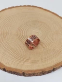 Motifli Bakır Yüzük (Ayarlanabilir) (52776) thumbnail 1