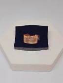 Motifli Bakır Yüzük (Ayarlanabilir) (52778) thumbnail 4