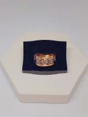 Motifli Bakır Yüzük (Ayarlanabilir) (52776) thumbnail 4