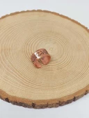 Motifli Bakır Yüzük (Ayarlanabilir) (52770) thumbnail 1