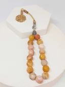 Jasper Taşı Faset Kesim 17'li Efe Tesbih 12mm (9955-EFE) thumbnail 2