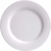 Porland Focus Beyaz Düz Tabak 27 cm - 1