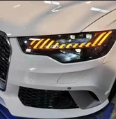 AUTOGP Audi a6 c7 ön far lambası rs6 model full led 2011 / 2016 - 4
