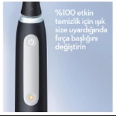 Oral-B İo 4 Şarjlı Diş Fırçası - Mat Siyah thumbnail 3