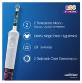 Oral-B D100 Vitality Lightyear Ekstra Yumuşak Şarj Edilebilir Çocuk Diş Fırçası ve Seyahat Kabı thumbnail 4