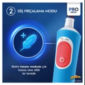 Oral-B Vitality Pro Spiderman Özel Seri Çocuklar İçin Şarj Edilebilir Diş Fırçası - 6
