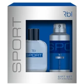 Rebul Sport Set Parfüm 90 ml ve 150 ml Deodorant Sprey thumbnail 1
