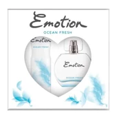EMOTİON OCEAN FRESH FOR WOMEN GIFT SET 50 ml. e EDT. + 150 ml. e DEO - 1