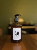 Çamaşır Suyu Etiketli Plastik Amber Şişe 500ml - 2