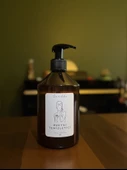 Makyaj Temizleyici Etiketli Plastik Amber Şişe 500ml - 1