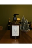Mutfak Temizleyici Etiketli Plastik Amber Şişe 500ml - 1