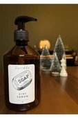 Sıvı Sabun Etiketli Plastik Amber Şişe 500ml - 1