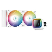 DEEPCOOL 240MM LS520-WH RGB SIVI SOĞUTMALI AM5-1700P İŞLEMCİ FANI BEYAZ thumbnail 1