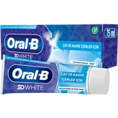 ORAL-B DIS MAC. 75ML PRO-3D CAY VE KAHVE - 1