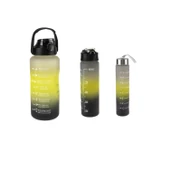 Matara Üçlü Set 2000 Ml 900 Ml 300 ML Siyah - 1