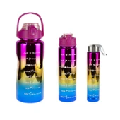 Matara Üçlü Set 2000 Ml 900 Ml 500 ML Neon Pembe - 1