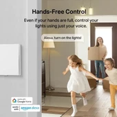 Tp-Link Tapo S210 Akıllı Işık Anahtarı, 1-Düğme 1-Yol - 3