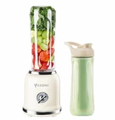 Yasomi Bl019 Retro Smoothie Blender Bej (Yasomi Türkiye Garantili) - 1