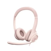 Logıtech H390 Usb Kulaklık Pudra Pembe 981-001281 - 1