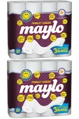 Maylo 3 Katlı Tuvalet Kağıdı 2 x 32'li - 1