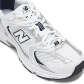 NEW BALANCE 530 WHITE SILVER NAVY - 2